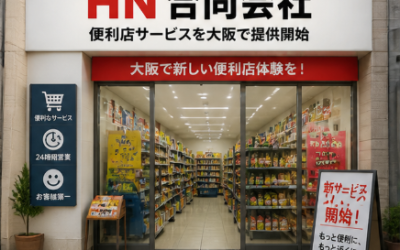 HN合同会社、最新の便利店サービスを大阪で提供開始